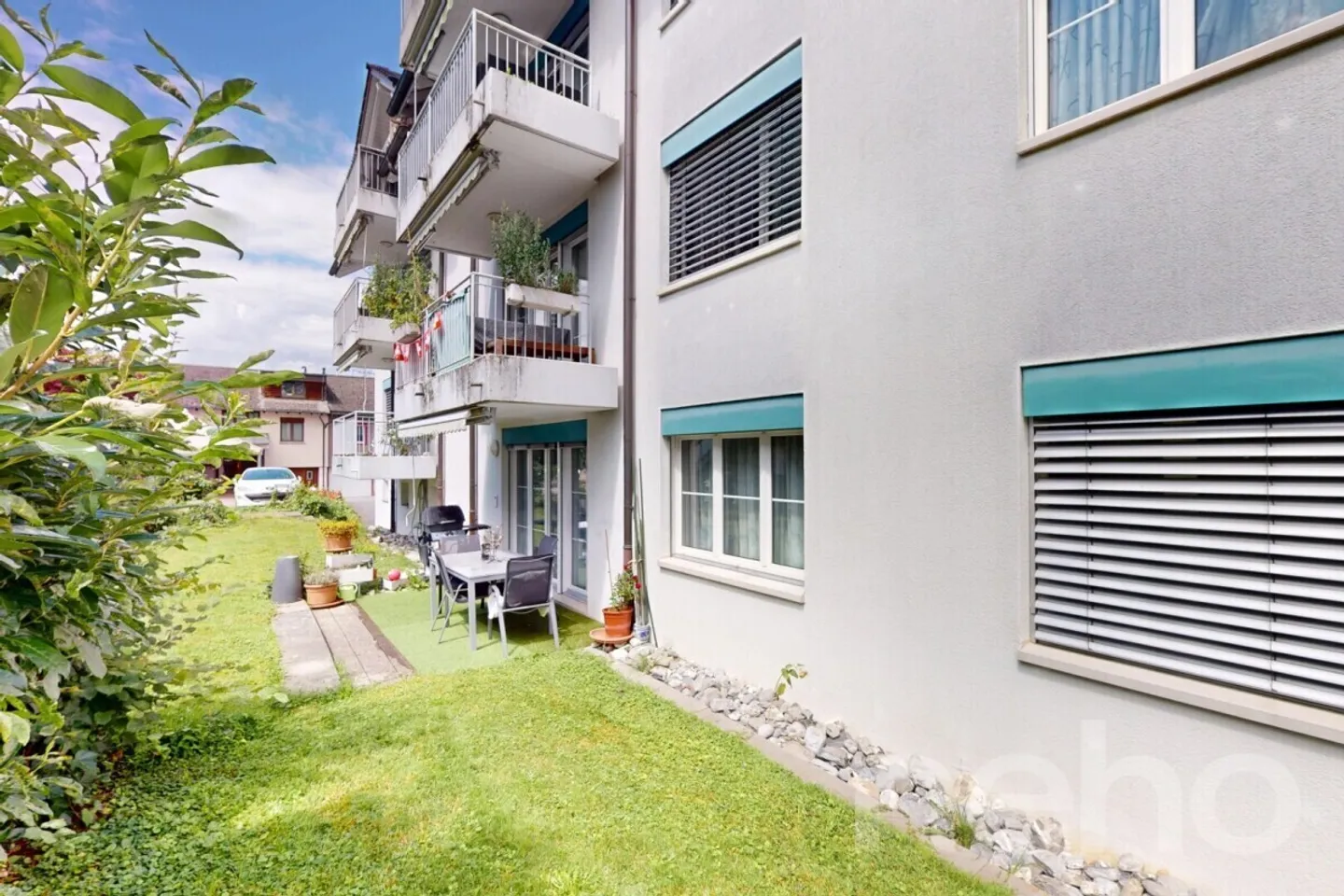 Charmante appartement de jardin 4.5 pièces avec beaucoup d'espace et une ambiance agréable - Photo 9 sur 10