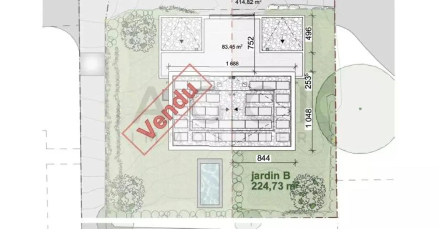 Moderne THPE Villa mit Garten - Foto 8 von 11