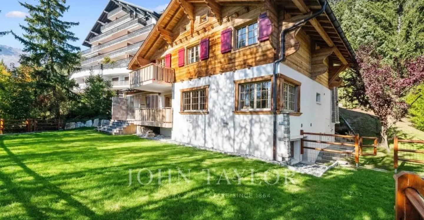 Chalet charmant à Crans-Montana - Photo 1 sur 11