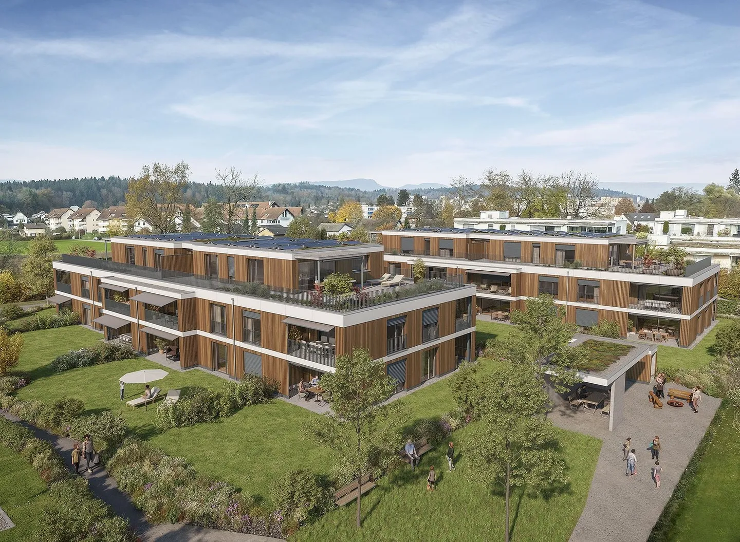 Nouvelles constructions de condominiums de 3,5 pièces "hirsch-park" au Uerkenweg 37 & 39, Oberentfelden - Photo 4 sur 4