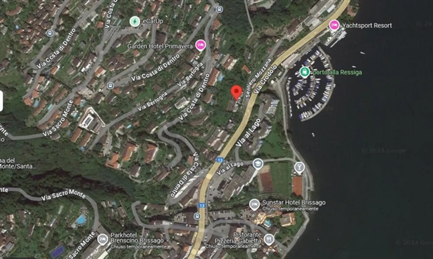 «Brissago moderno e spazioso appartamento di 4.5 locali con giardino privato/ moderne und geräumige 4,5-Zimmer-Wohnung mit privatem Garten» - Foto 10 di 10
