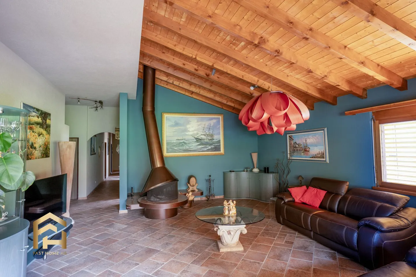 4.5 Room Penthouse with Fireplace and Stunning View - Photo 1 of 13