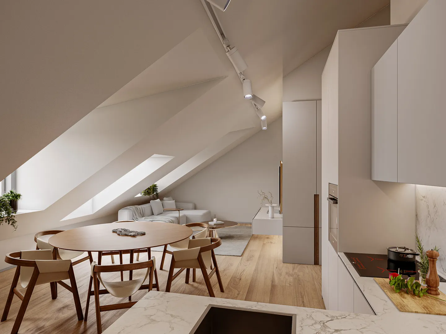 Neue Wohnung, die für Ihren Komfort im Herzen von Echandens entworfen wurde - Foto 1 von 2