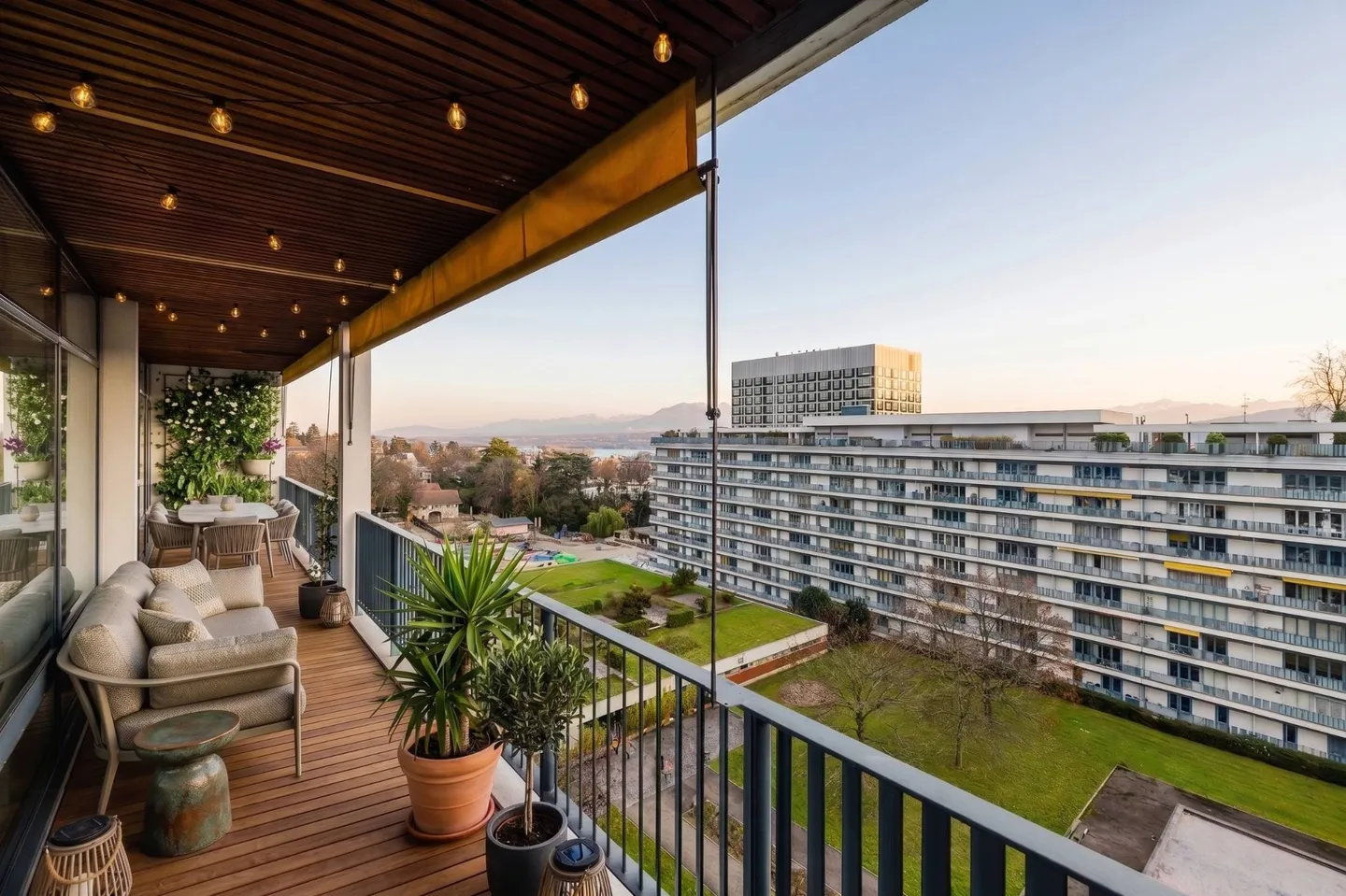 Appartement spacieux de 7 pièces au dernier étage - Budé - Photo 4 sur 13