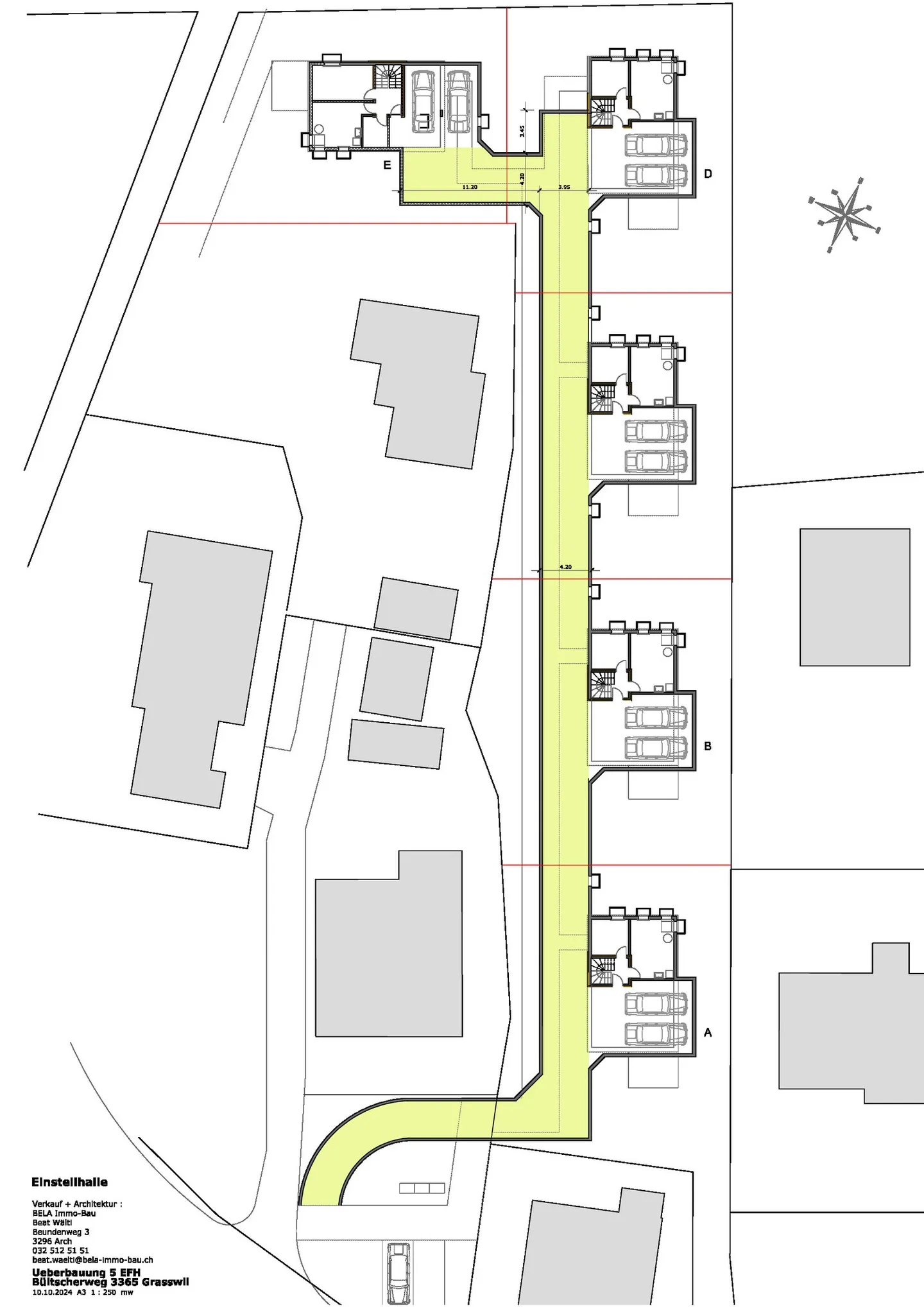 Nuova costruzione di 5 case unifamiliari con 2 posti auto ciascuno da 1.060.000 CHF - Foto 9 di 9