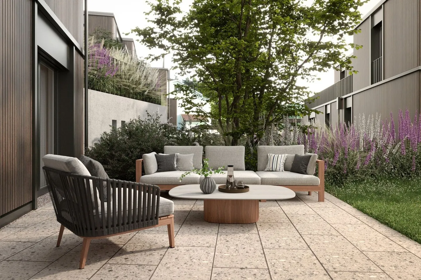 New Construction Project SATO: 2.5-Room Garden Apartment - Photo 3 of 6