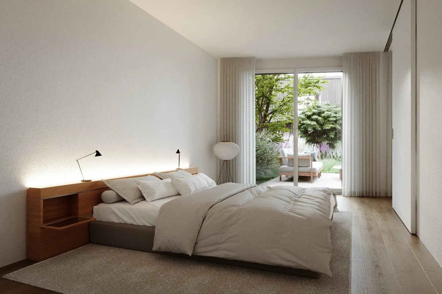 New Construction Project SATO: 2.5-Room Garden Apartment - Photo 6 of 6