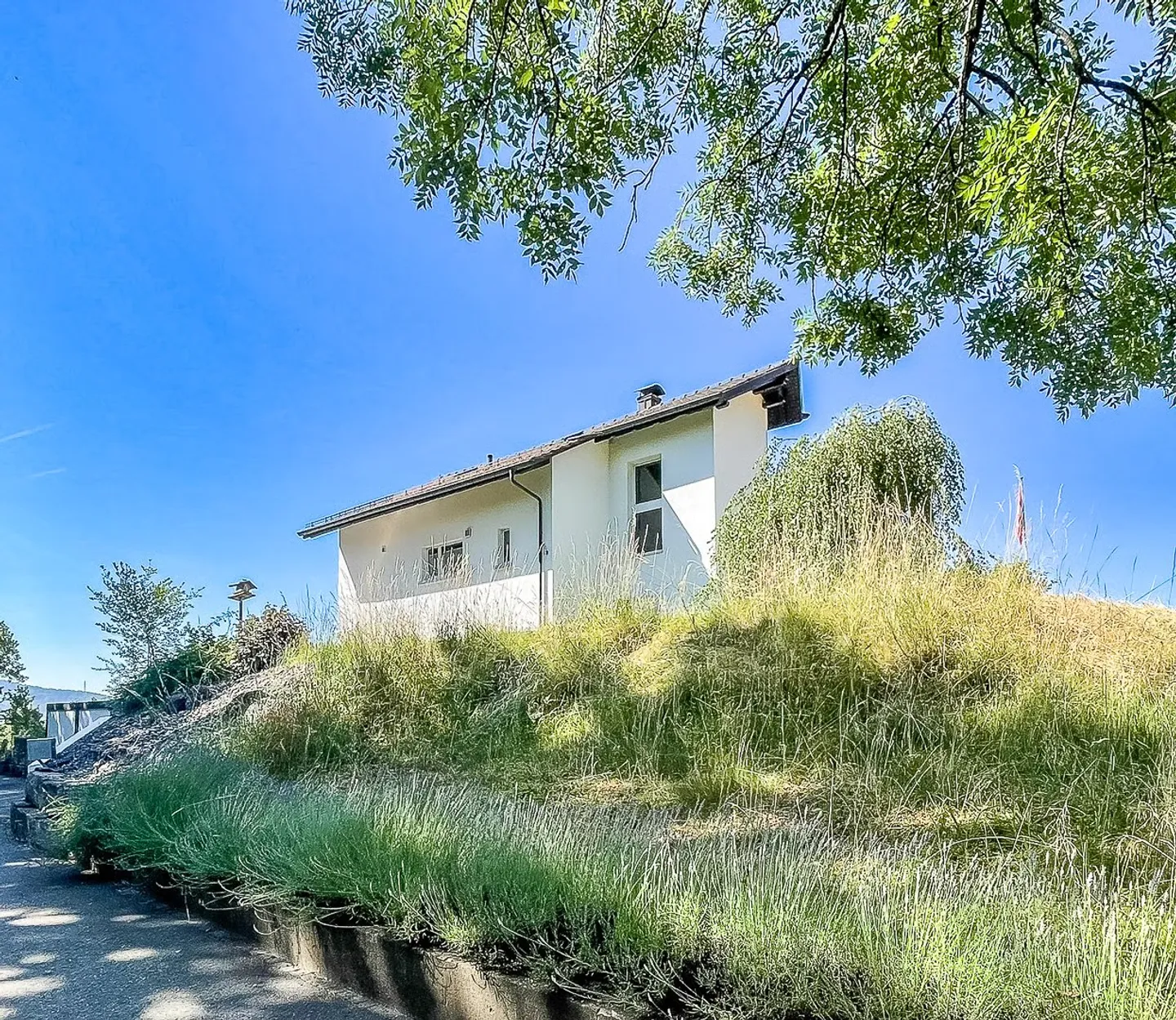 Traumhaftes EFH mit Pool und privatem Waldstück an herrlicher Aussichtslage - Photo 4 of 14