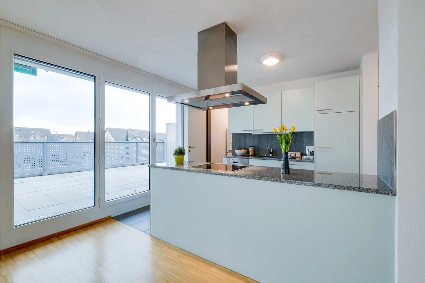 For Sunny Moments - Large Rooftop Terrace in the Heart of Egerkingen - Photo 3 of 11