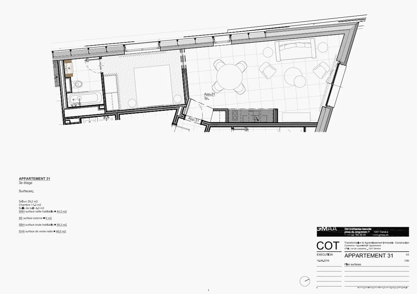 Studios Élégants à Genève - Photo 7 sur 10