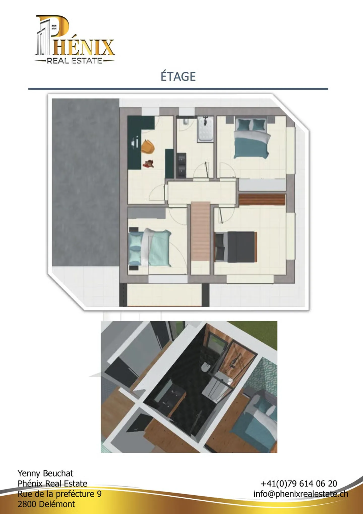 Casa indipendente moderna di 5,5 locali a Bassecourt, nuova - Foto 4 di 13
