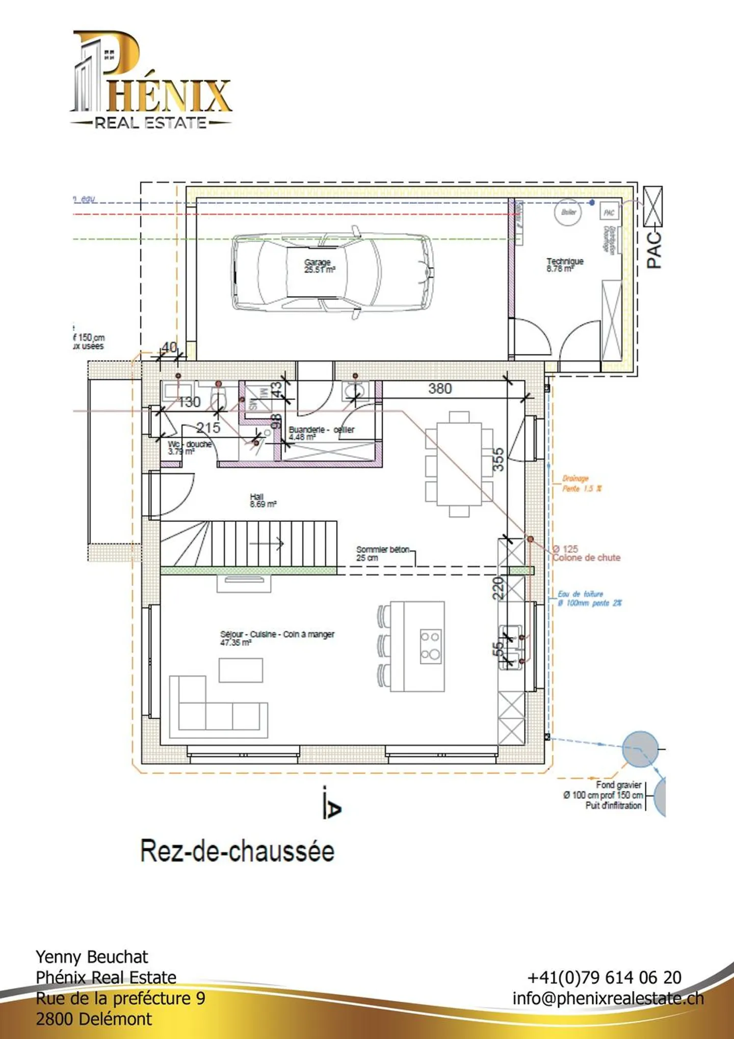 Casa indipendente moderna di 5,5 locali a Bassecourt, nuova - Foto 7 di 13