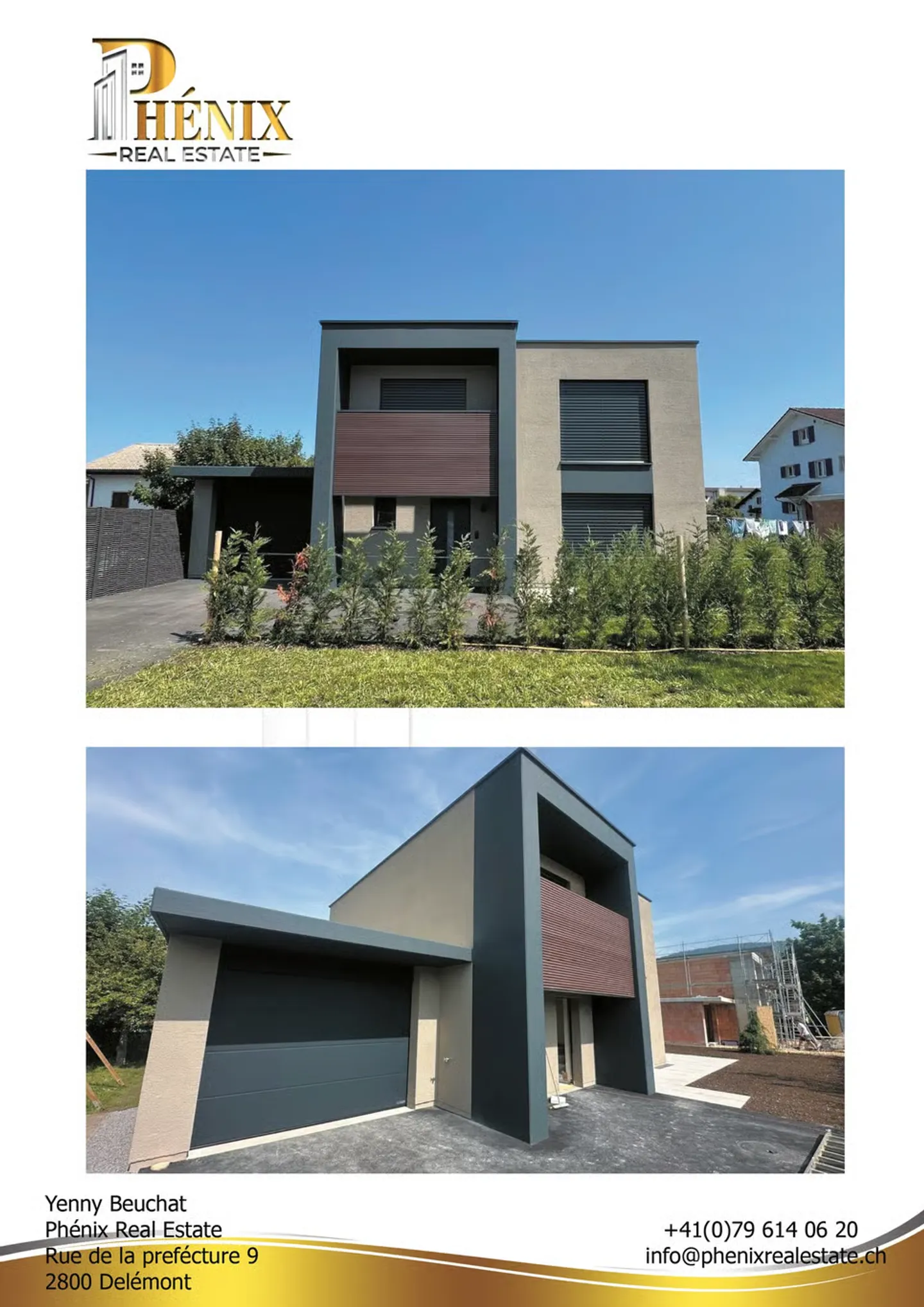 Casa indipendente moderna di 5,5 locali a Bassecourt, nuova - Foto 9 di 13