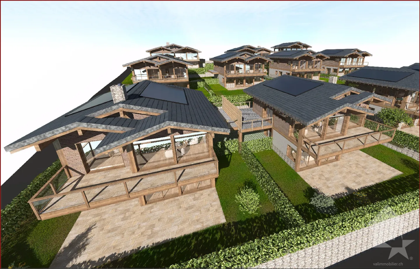 In costruzione, chalet tradizionale, zona tranquilla, vista panoramica - Foto 4 di 14