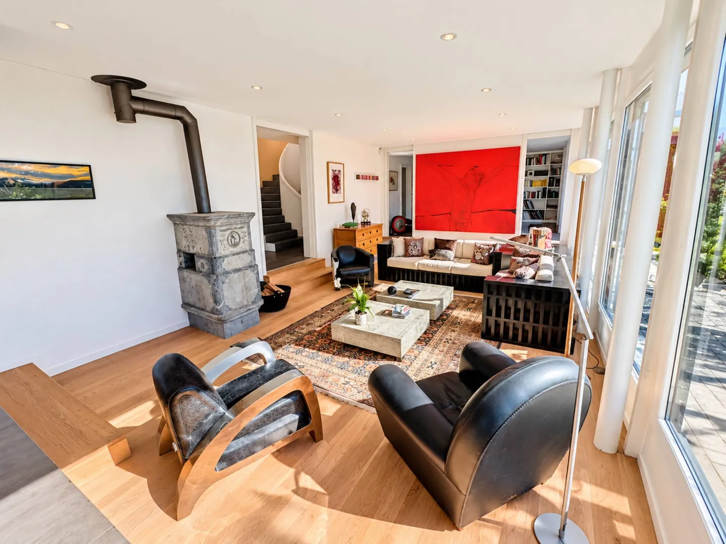 Zeitgenössische Villa in Le Vaud - Foto 3 von 13