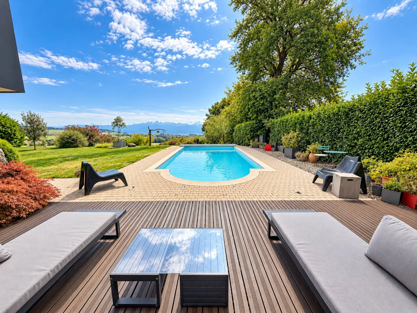 Zeitgenössische Villa in Le Vaud - Foto 11 von 13
