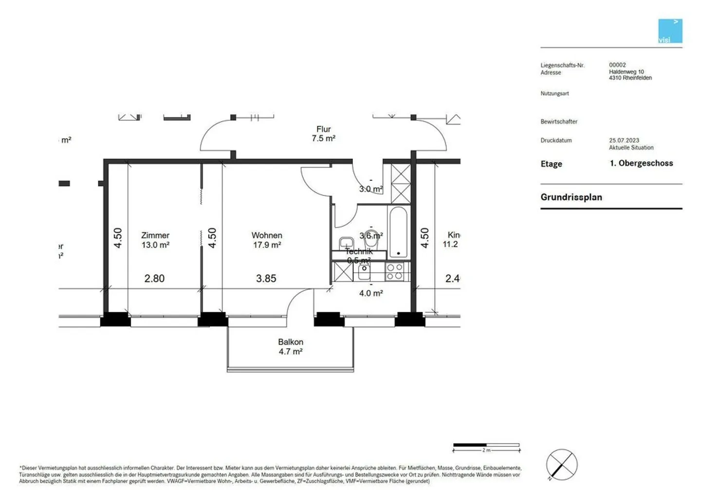 Appartamento in affitto - Foto 6 di 6