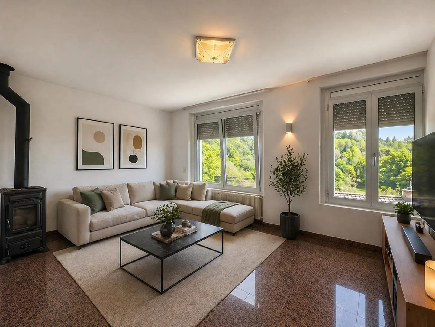Haus mit großem Garten im Grünen in Sagno - Foto 1 von 16