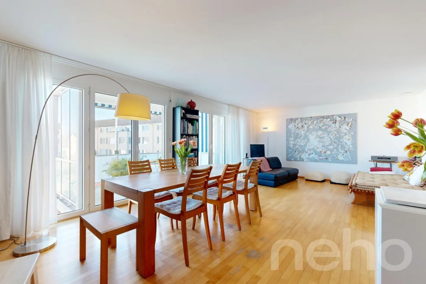 Appartement Duplex 3.5 pièces avec grande terrasse et balcon - Photo 5 sur 12