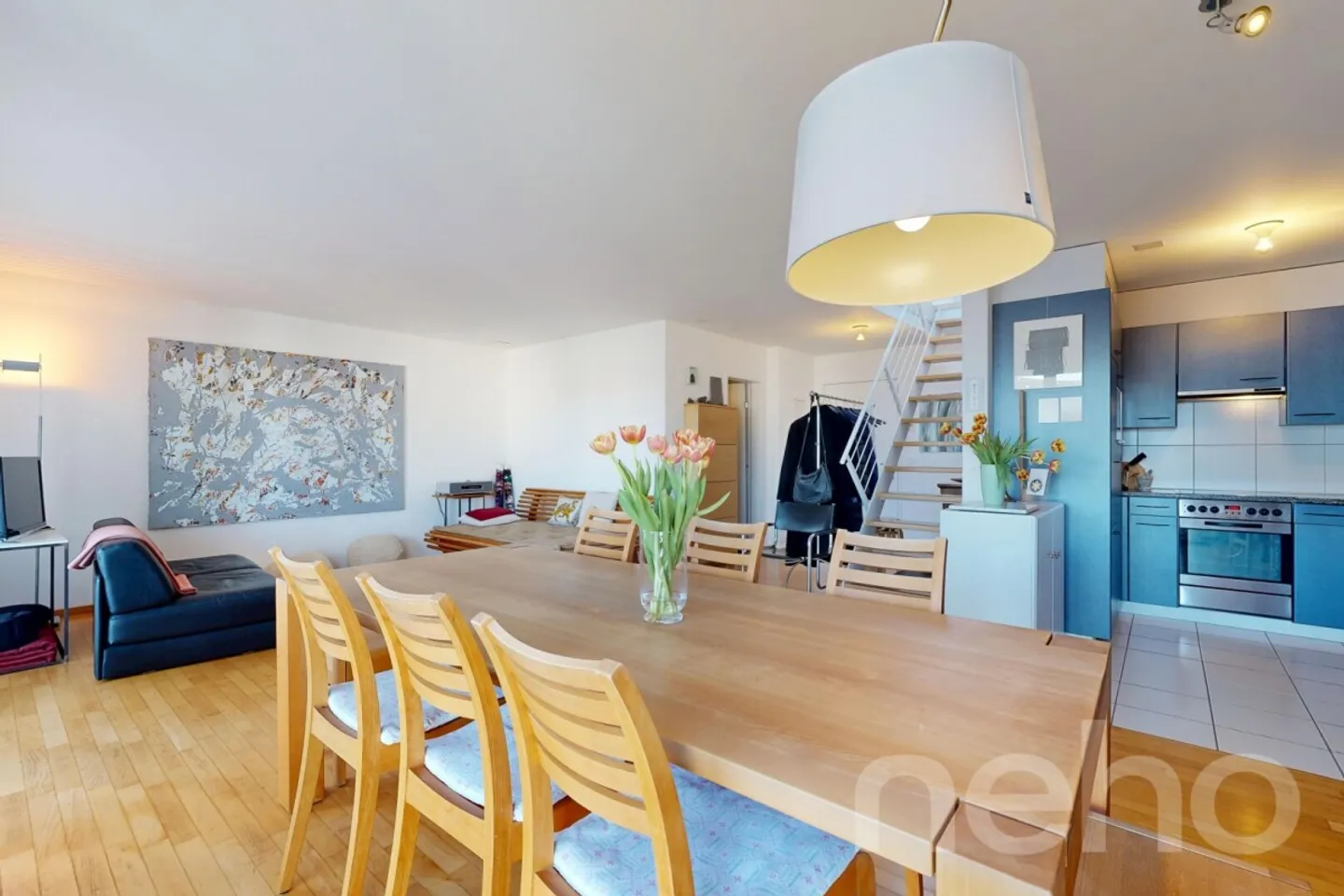 Appartement Duplex 3.5 pièces avec grande terrasse et balcon - Photo 2 sur 12