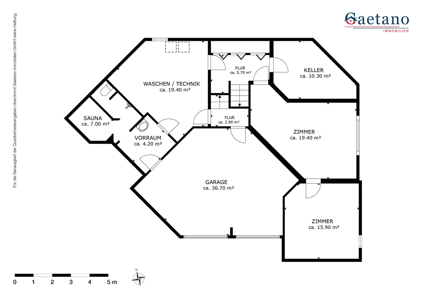 Grosszügiges Einfamilienhaus mit Garten - Foto 22 von 24