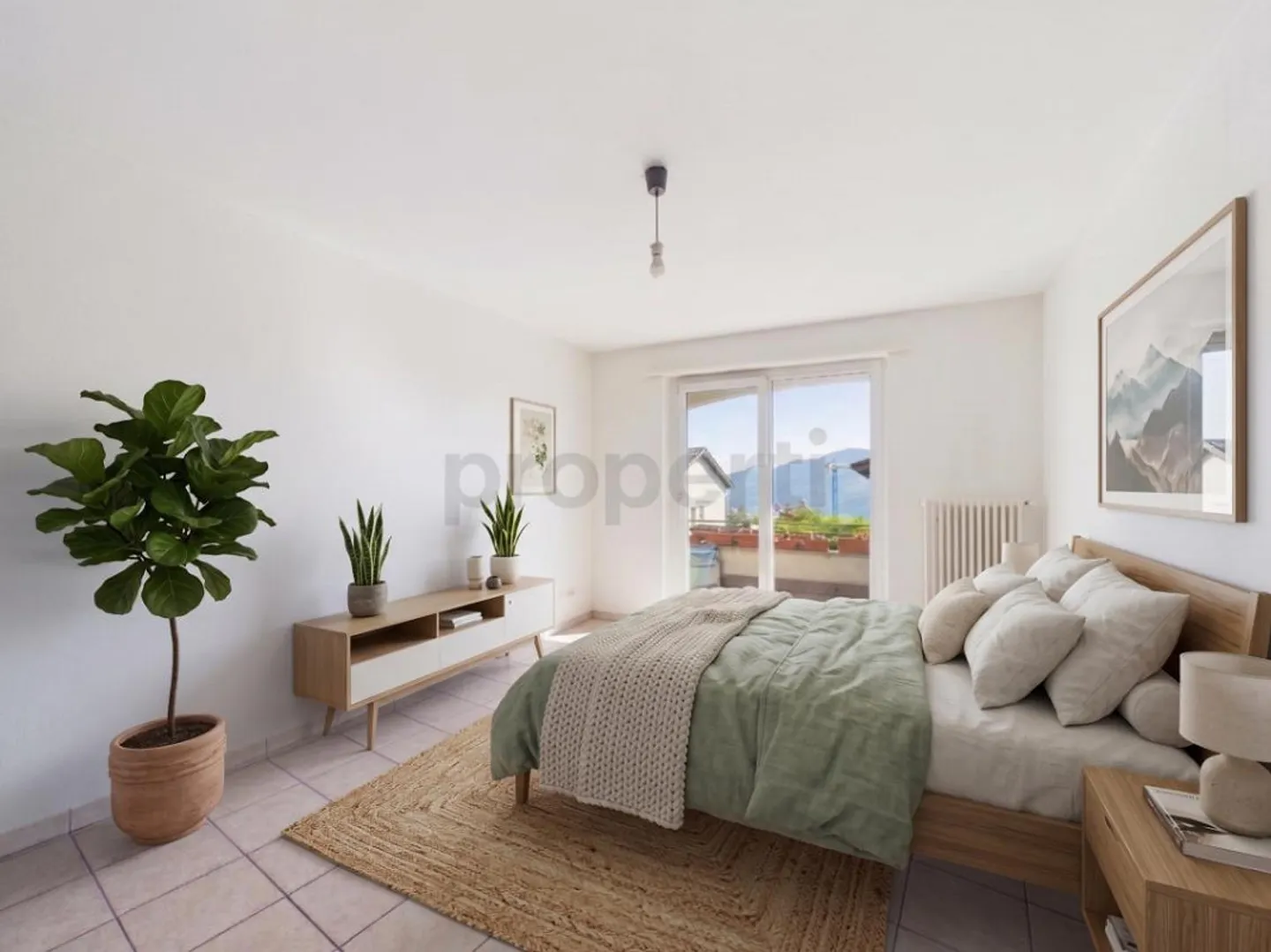 Apartment with Large Terrace, Communal Pool and Fireplace - Photo 6 of 13