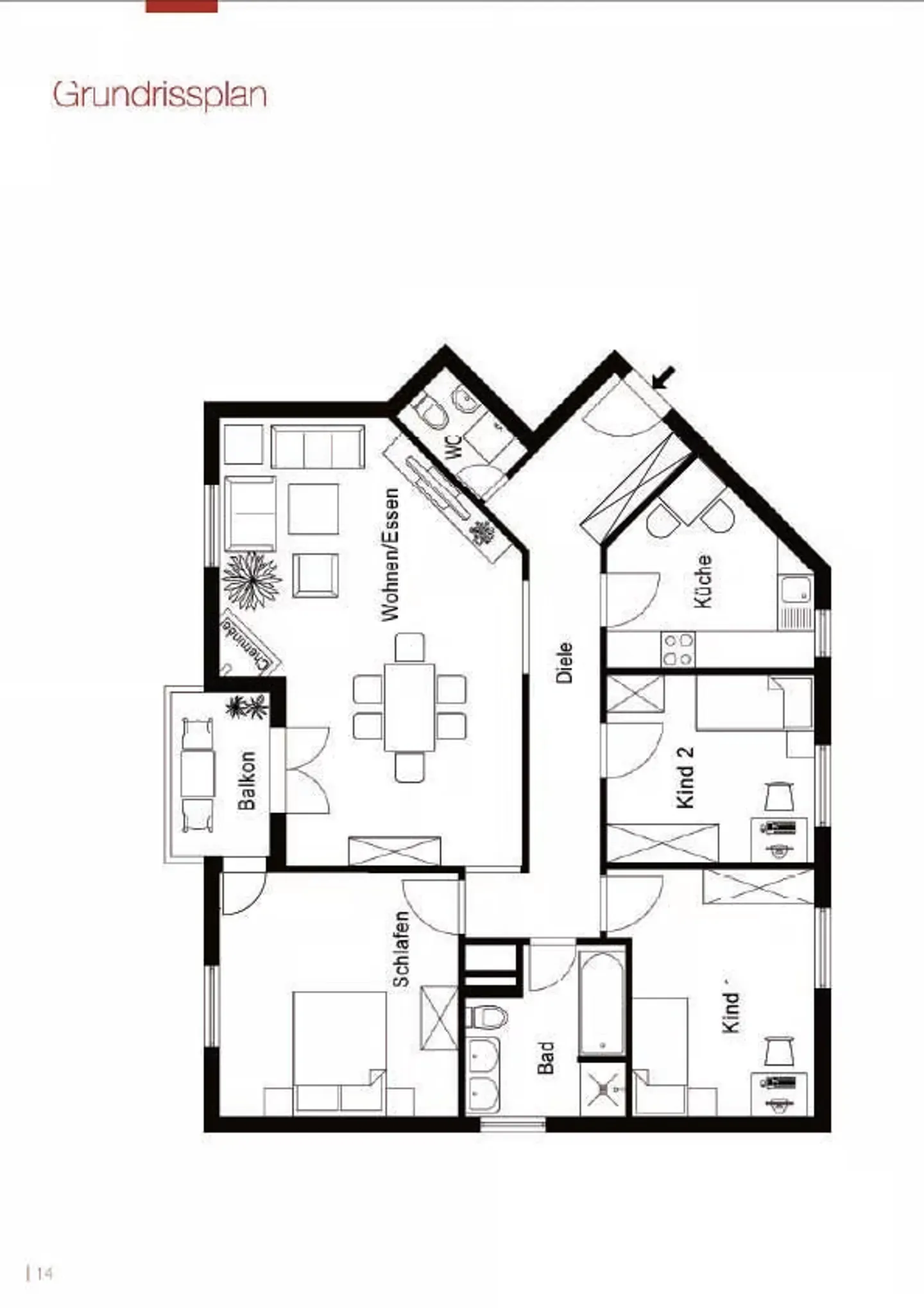 Condominio di 4,5 stanze - Foto 10 di 10