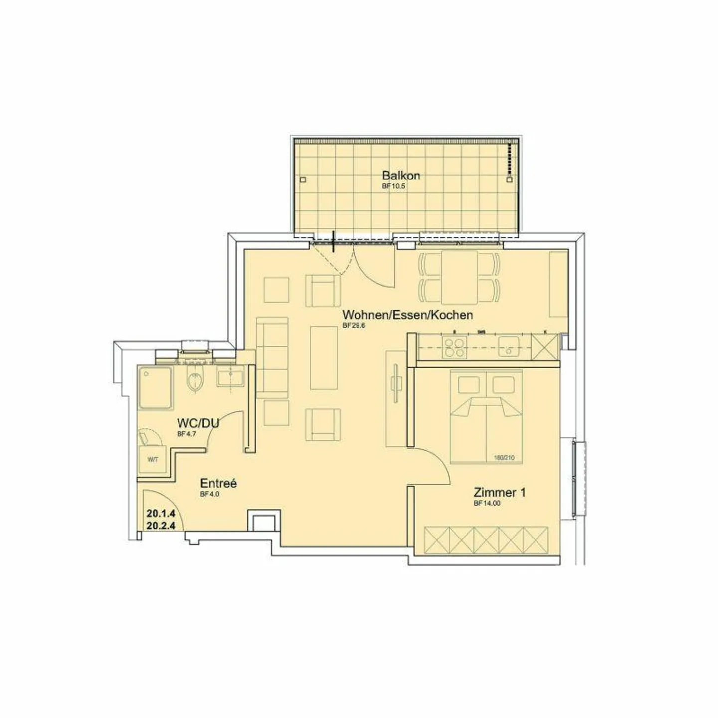 Appartement moderne dans un emplacement central ! - Photo 6 sur 6