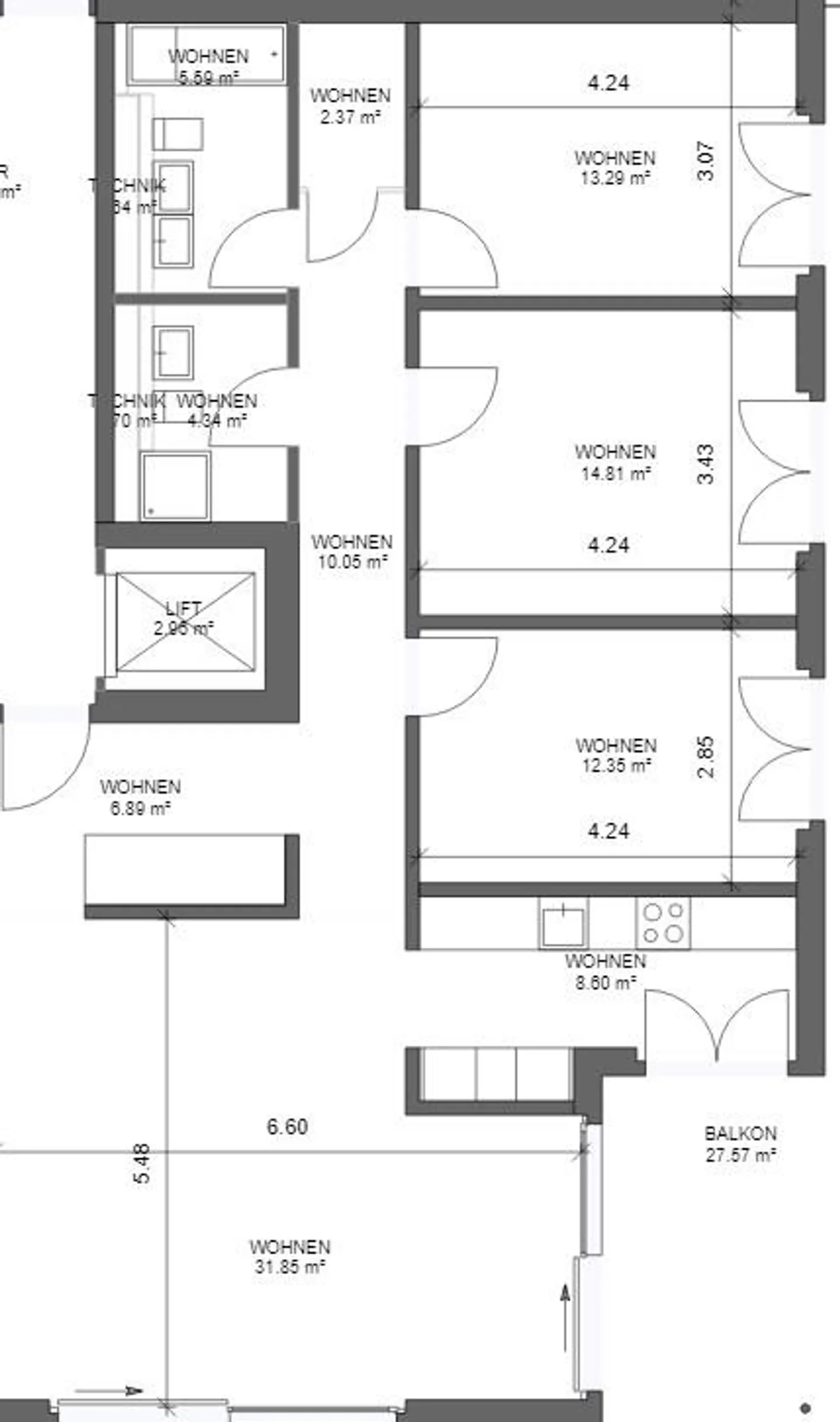 Appartamento moderno 4.5 locali - Foto 10 di 10