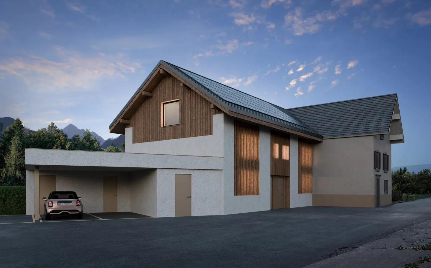 Maisons mitoyennes rénovées avec jardin privatif ? Chessel (VD) - Photo 2 sur 5