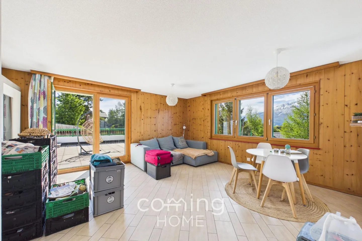 Charming 3.5 room apartment in Jeizinen with mountain view - Photo 1 of 13