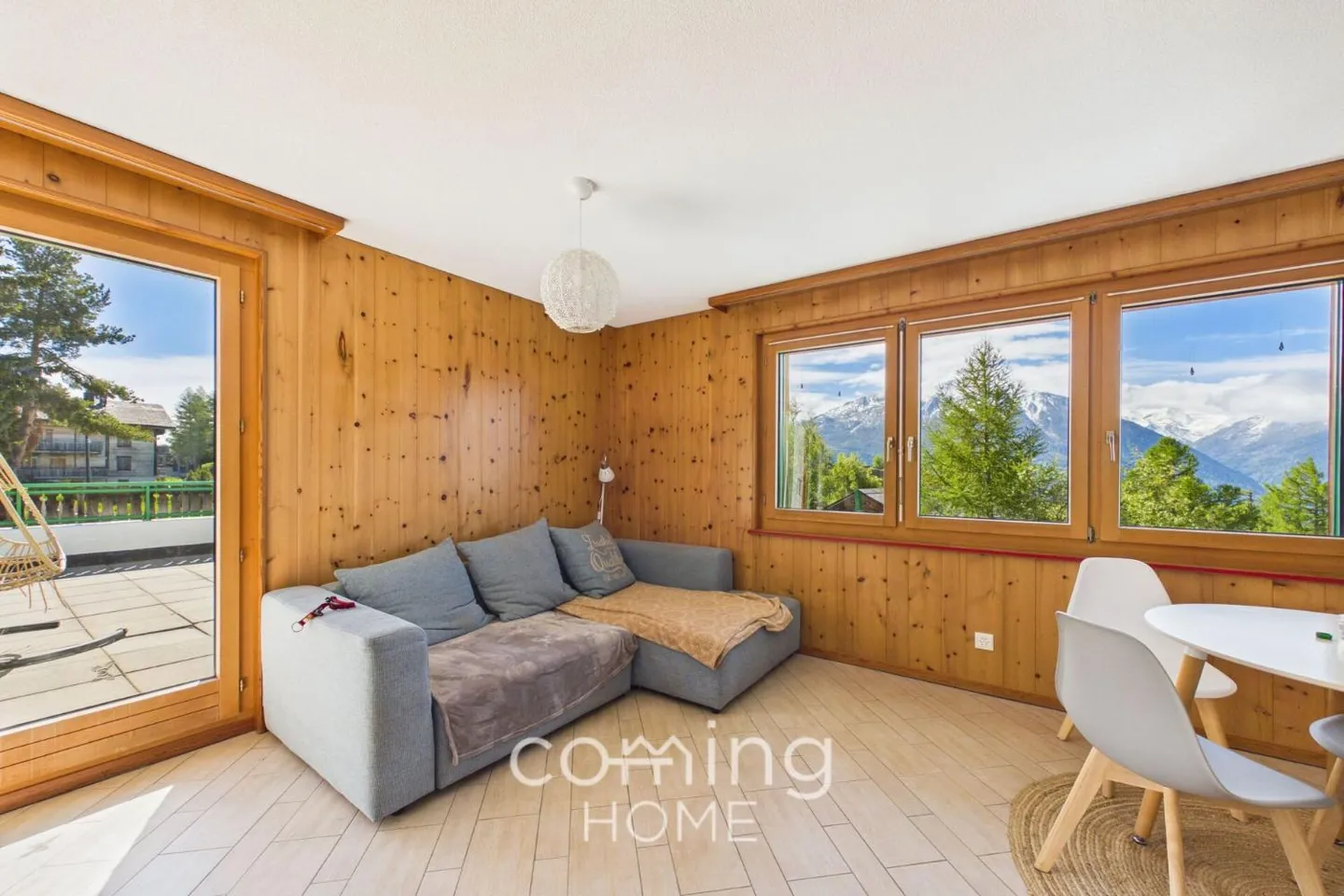 Charming 3.5 room apartment in Jeizinen with mountain view - Photo 4 of 13