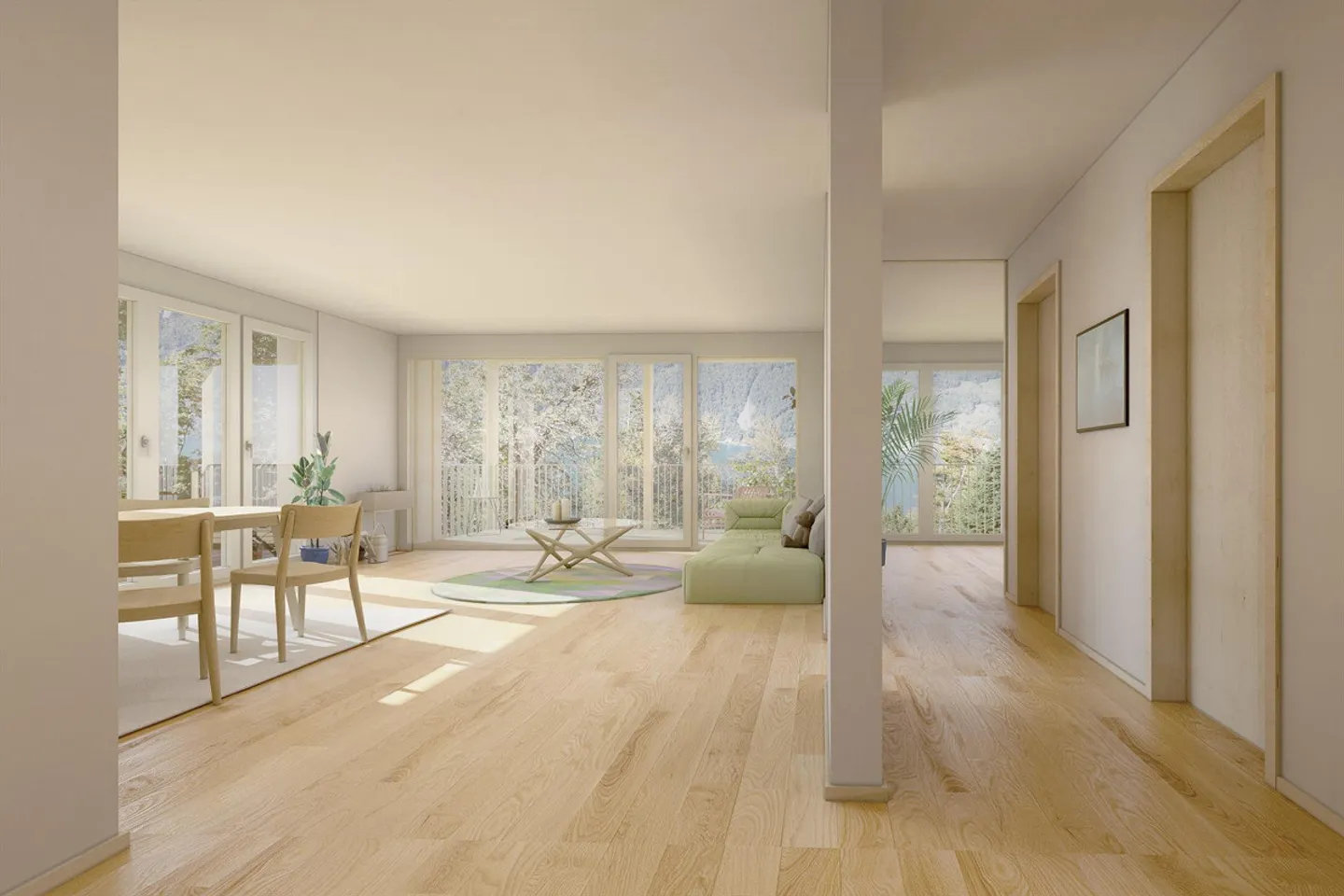 Nuovo appartamento giardino 3,5 stanze - Foto 1 di 11