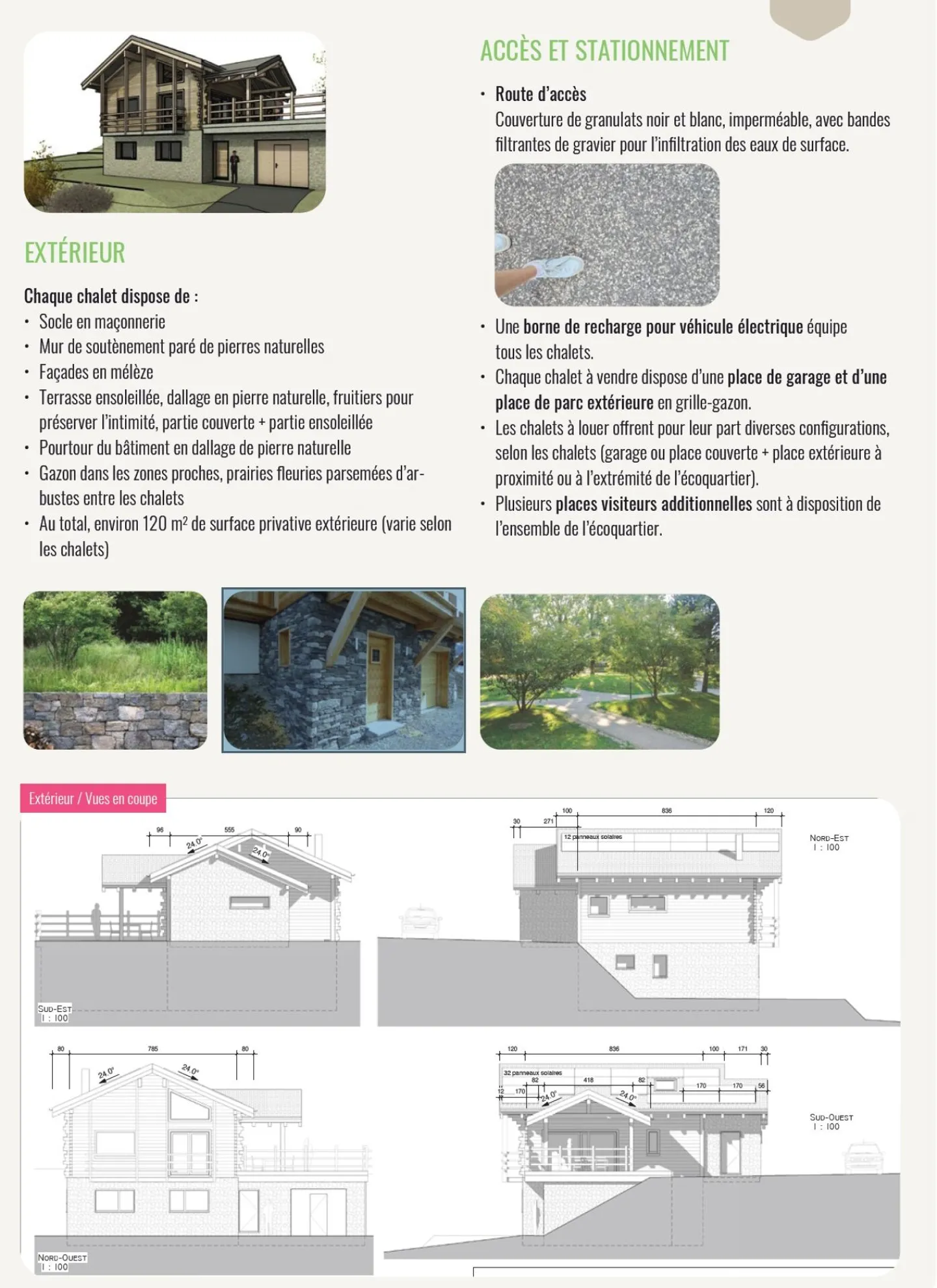 Chalets zum Verkauf in Tzoumaz im Herzen des 4 Täler Gebiets - Foto 7 von 9