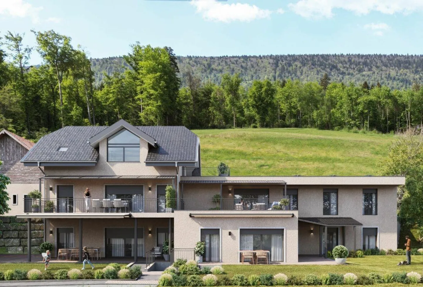 Neubau 4.5 EG mit 135m2 Wohnfläche mit fulminantem Ausblick - Foto 3 von 18