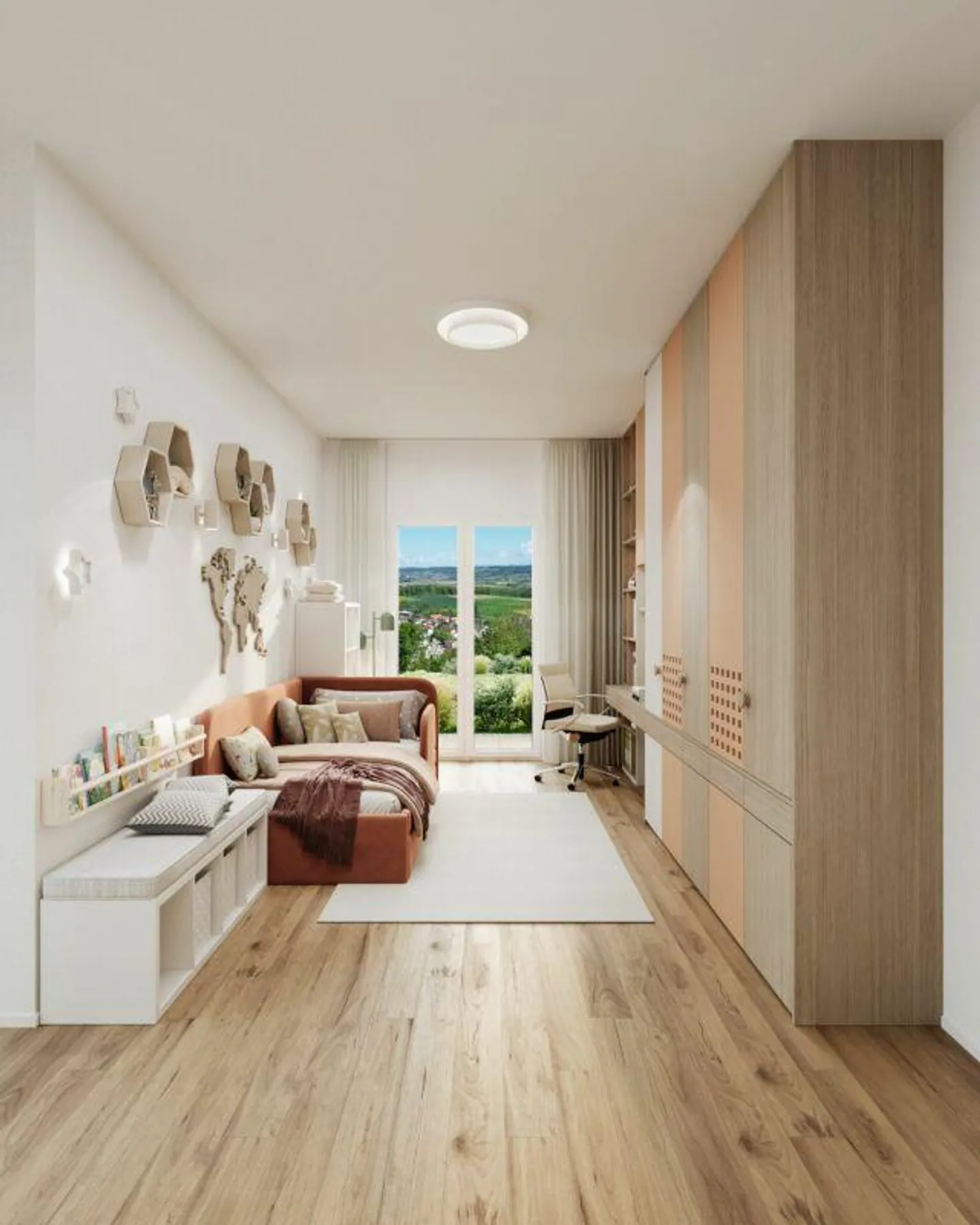 Neubau 4.5 EG mit 135m2 Wohnfläche mit fulminantem Ausblick - Foto 15 von 18