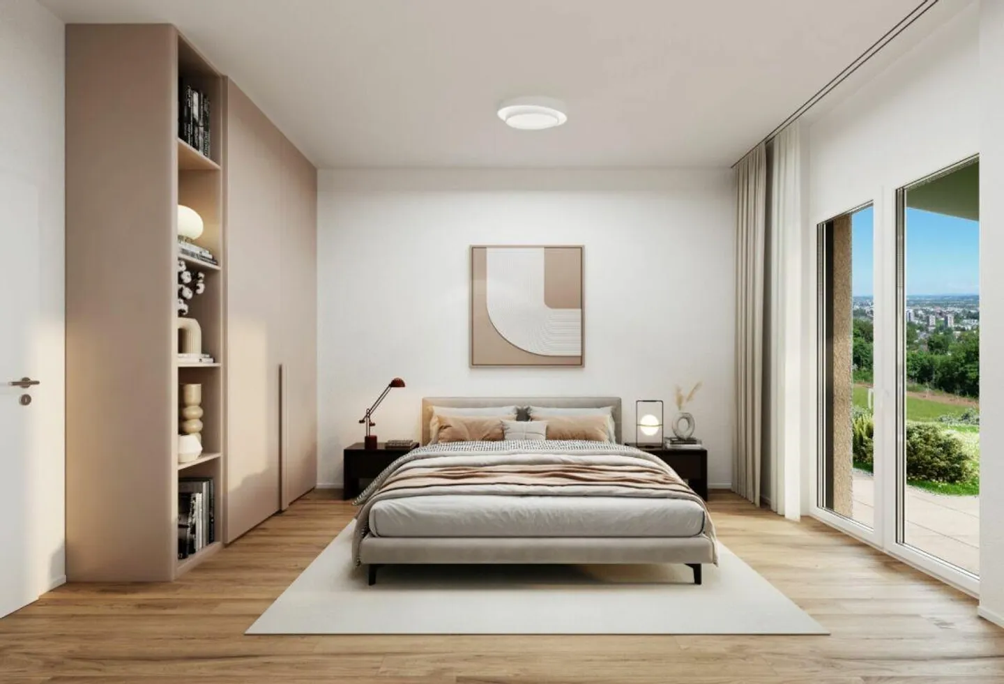 Neubau 4.5 EG mit 135m2 Wohnfläche mit fulminantem Ausblick - Foto 14 von 18