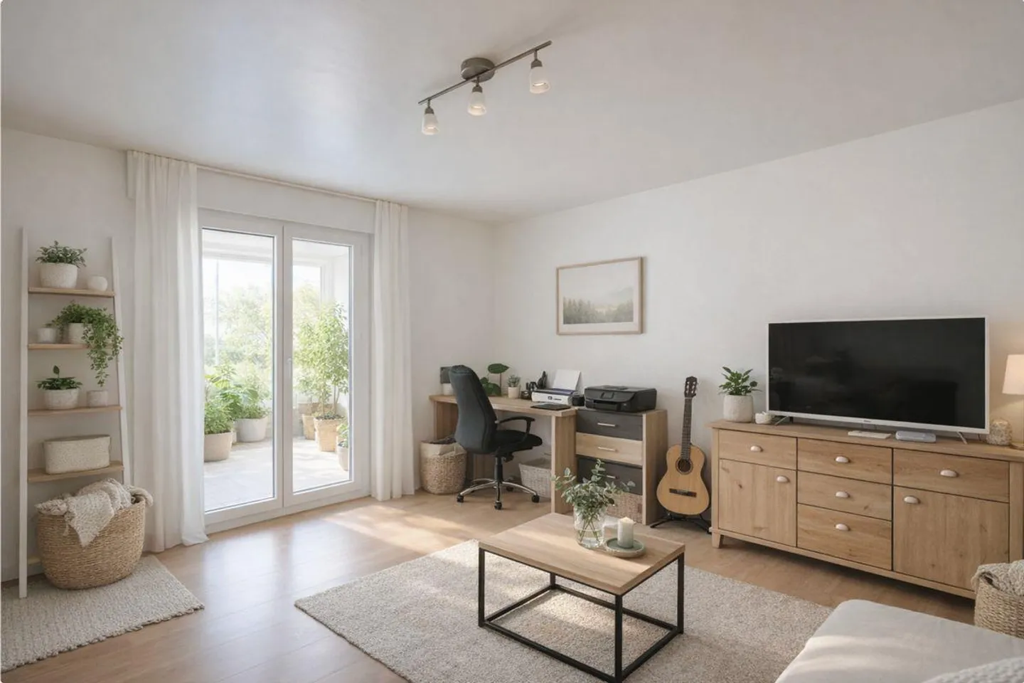 Charmante Wohnung in Bramois - Foto 1 von 7