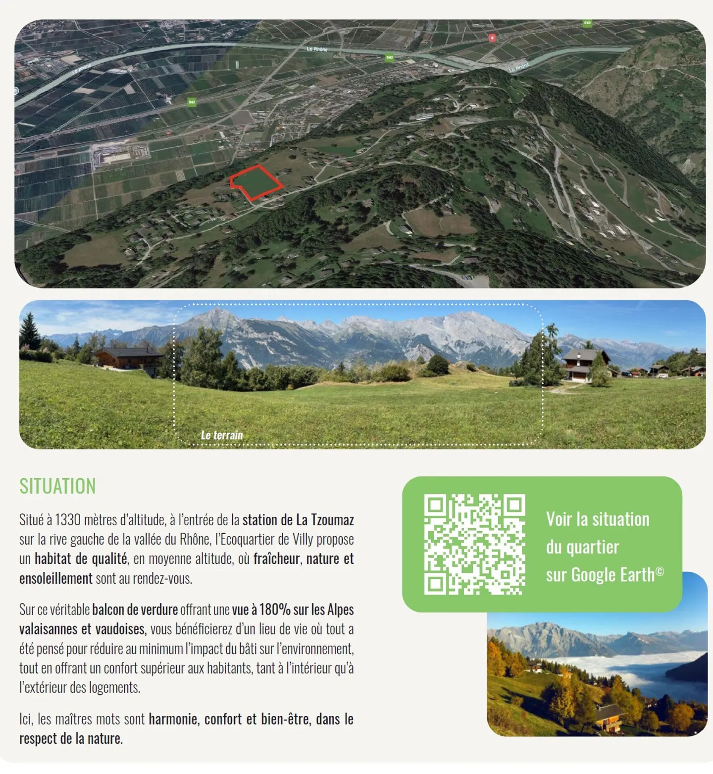 Chalets zum Verkauf in Tzoumaz im Herzen des 4 Täler Gebiets - Foto 9 von 9