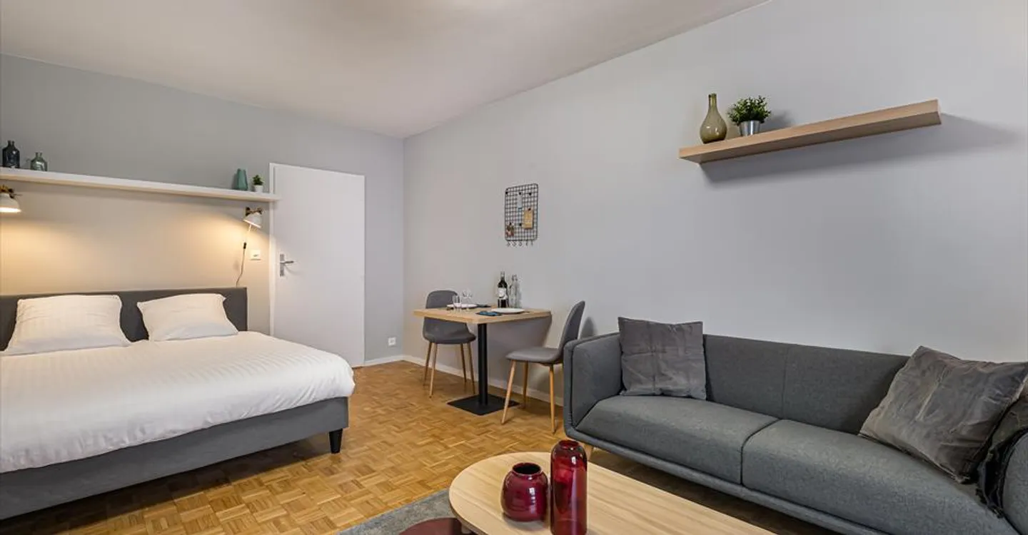 Möbliertes und Komfortables Studio zur Miete - Rue de Richemont, Nahe Quartier des Pâquis - Foto 6 von 7