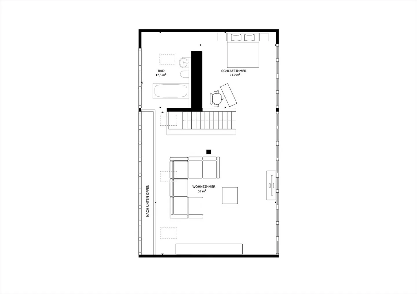 Exclusive 4.5-Room Loft on 2 Floors – Trendy Living - Photo 25 of 25