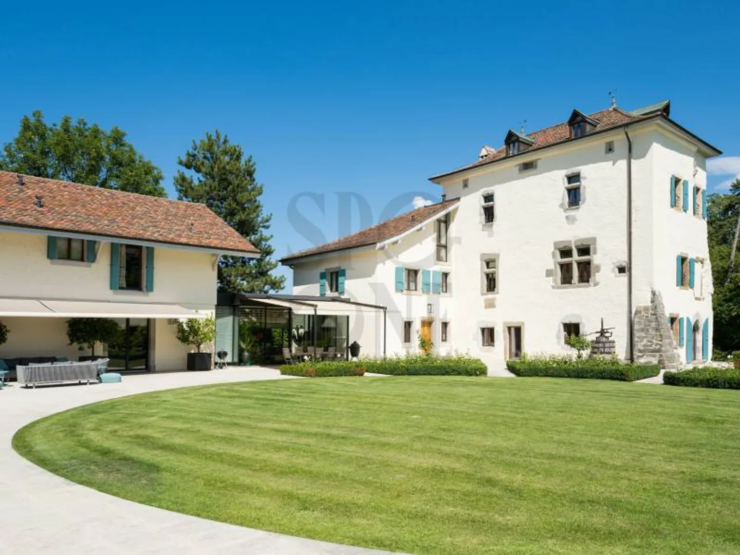 Magnifico complesso del XVIII secolo nel cuore della campagna ginevrina - Foto 12 di 12