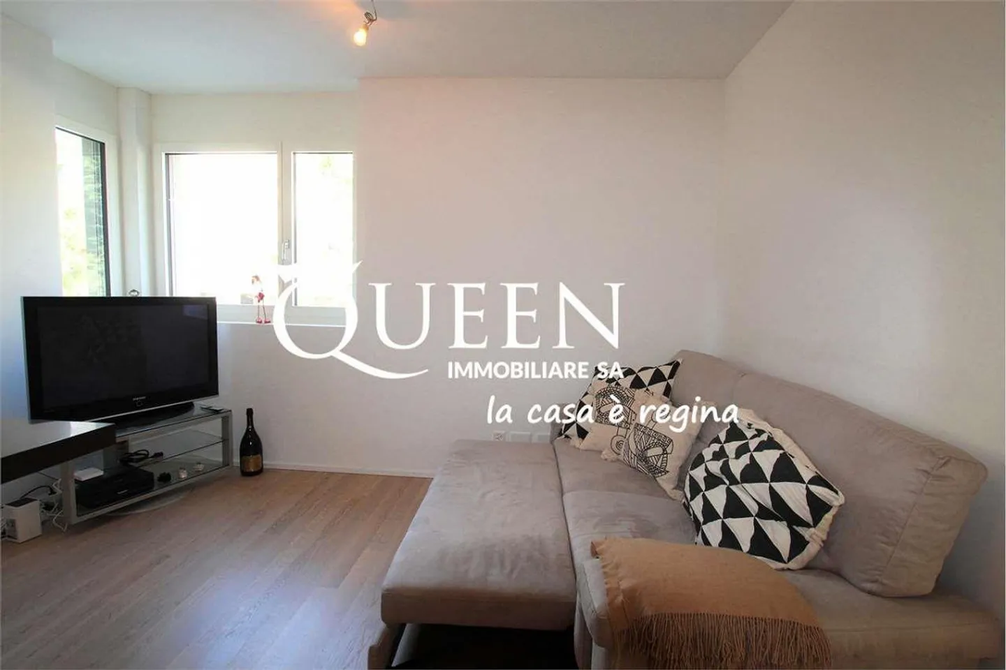 Lugano-Cassarate: helles 2,5-Zimmer-Apartment, 56 qm. mit Balkon - Foto 3 von 13