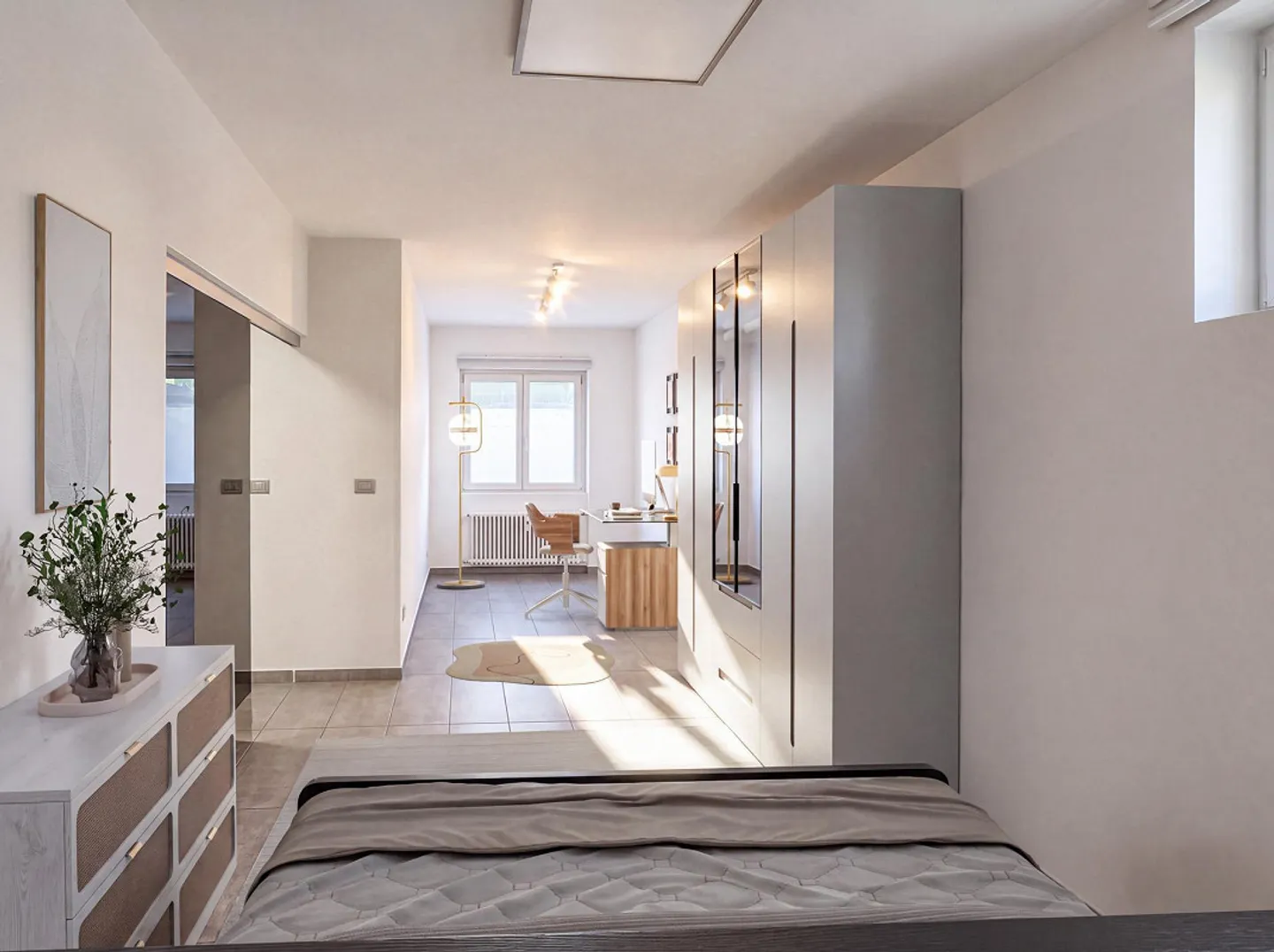 Appartement 3.5 pièces avec jardin à Carona - Photo 4 sur 12