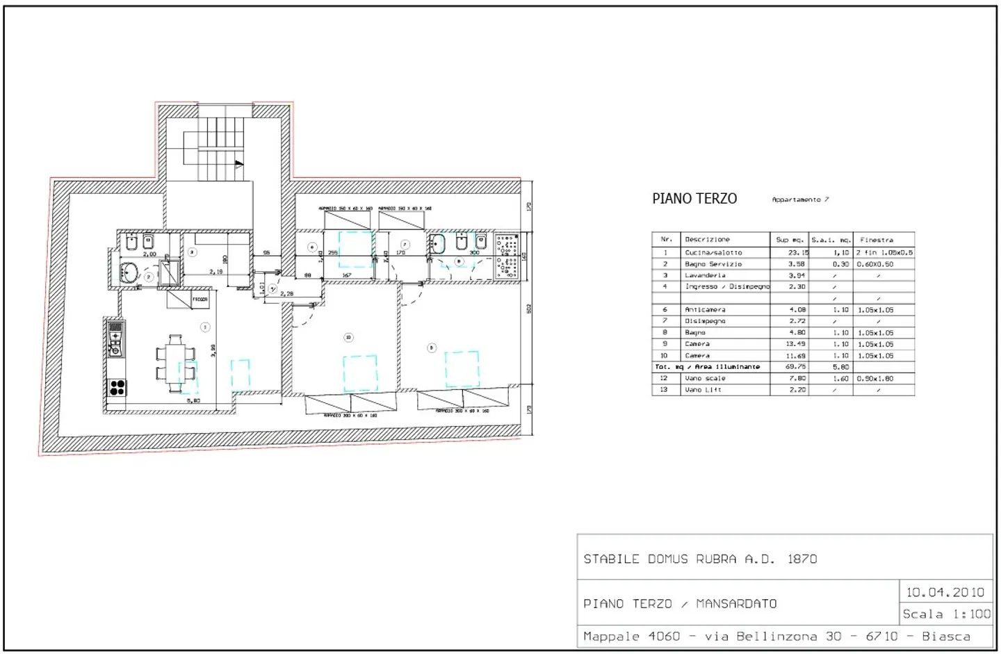 Exklusive Investitionsmöglichkeit - Einkommensgebäude gegenüber dem Bahnhof Biasca - Foto 5 von 6