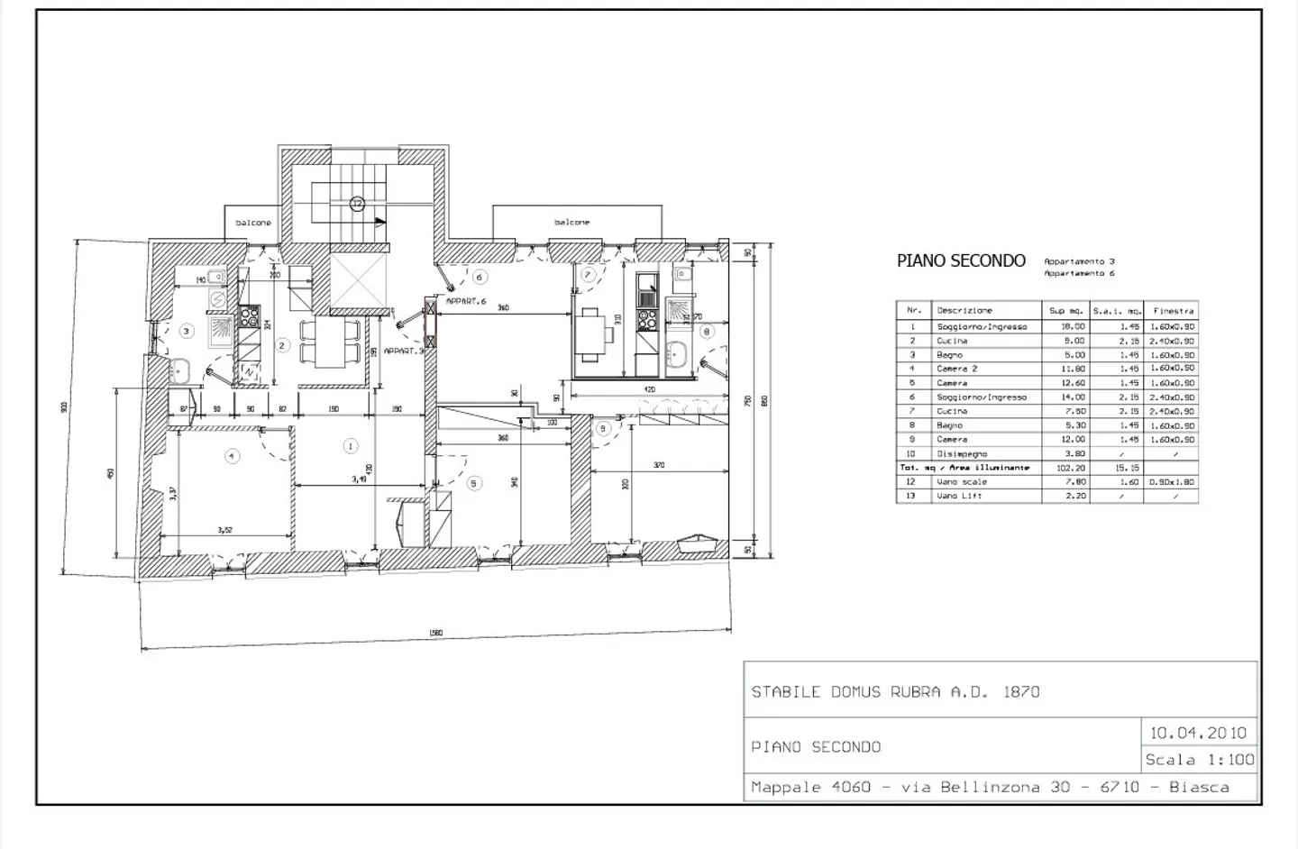 Exklusive Investitionsmöglichkeit - Einkommensgebäude gegenüber dem Bahnhof Biasca - Foto 4 von 6