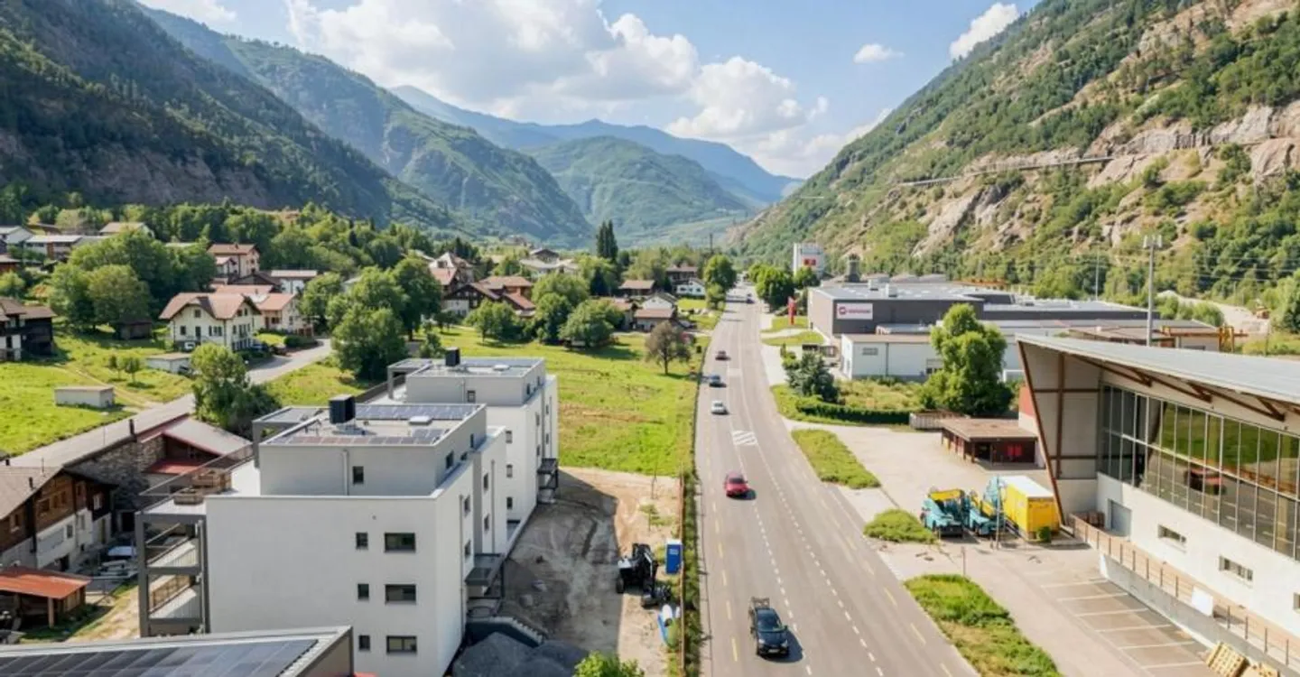 Appartement moderne de 3,5 pièces dans la vallée du Rhône - Première location à partir de novembre 2026 - Photo 5 sur 9