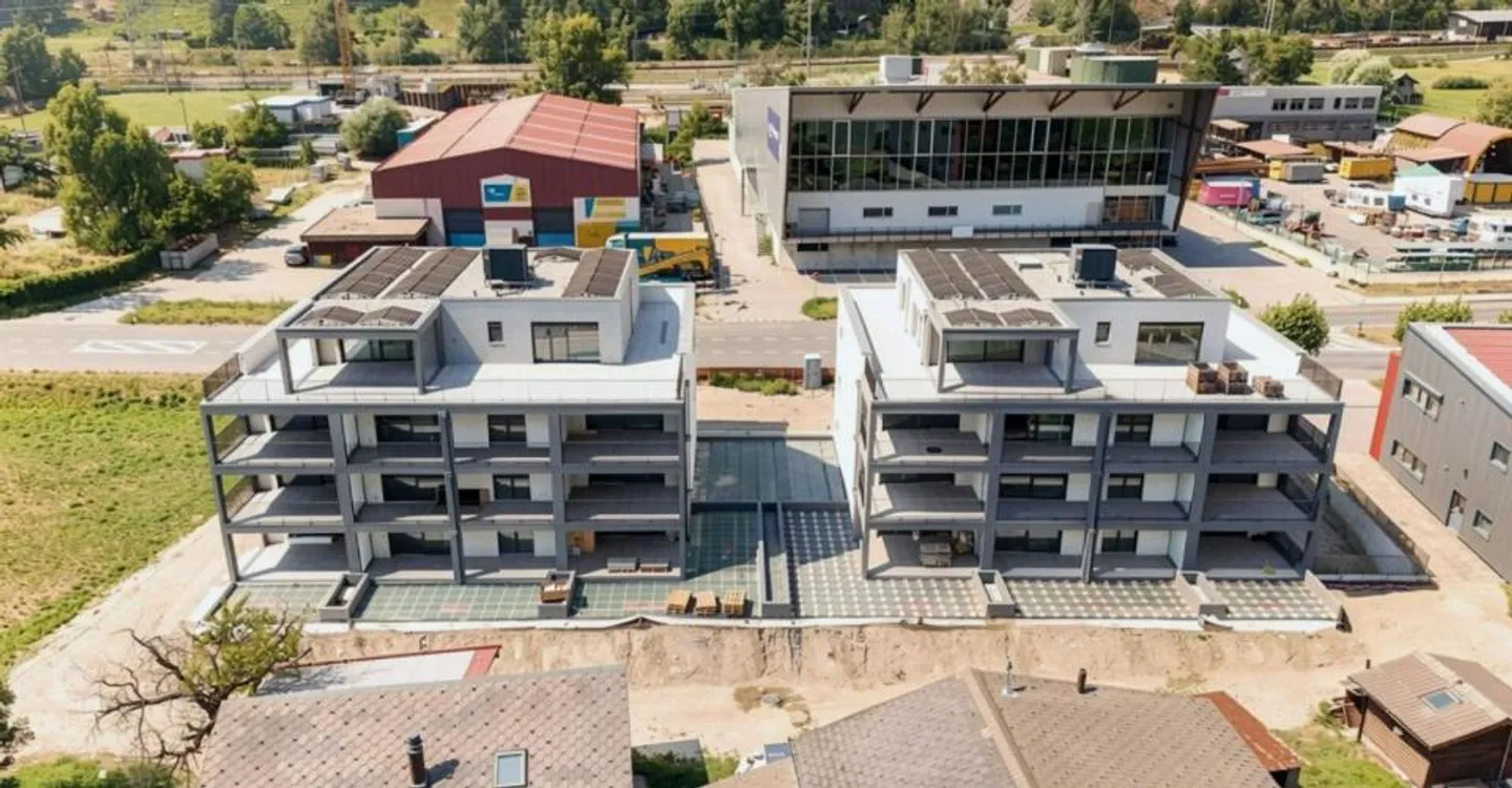 Appartement moderne de 3,5 pièces dans la vallée du Rhône - Première location à partir de novembre 2026 - Photo 6 sur 9