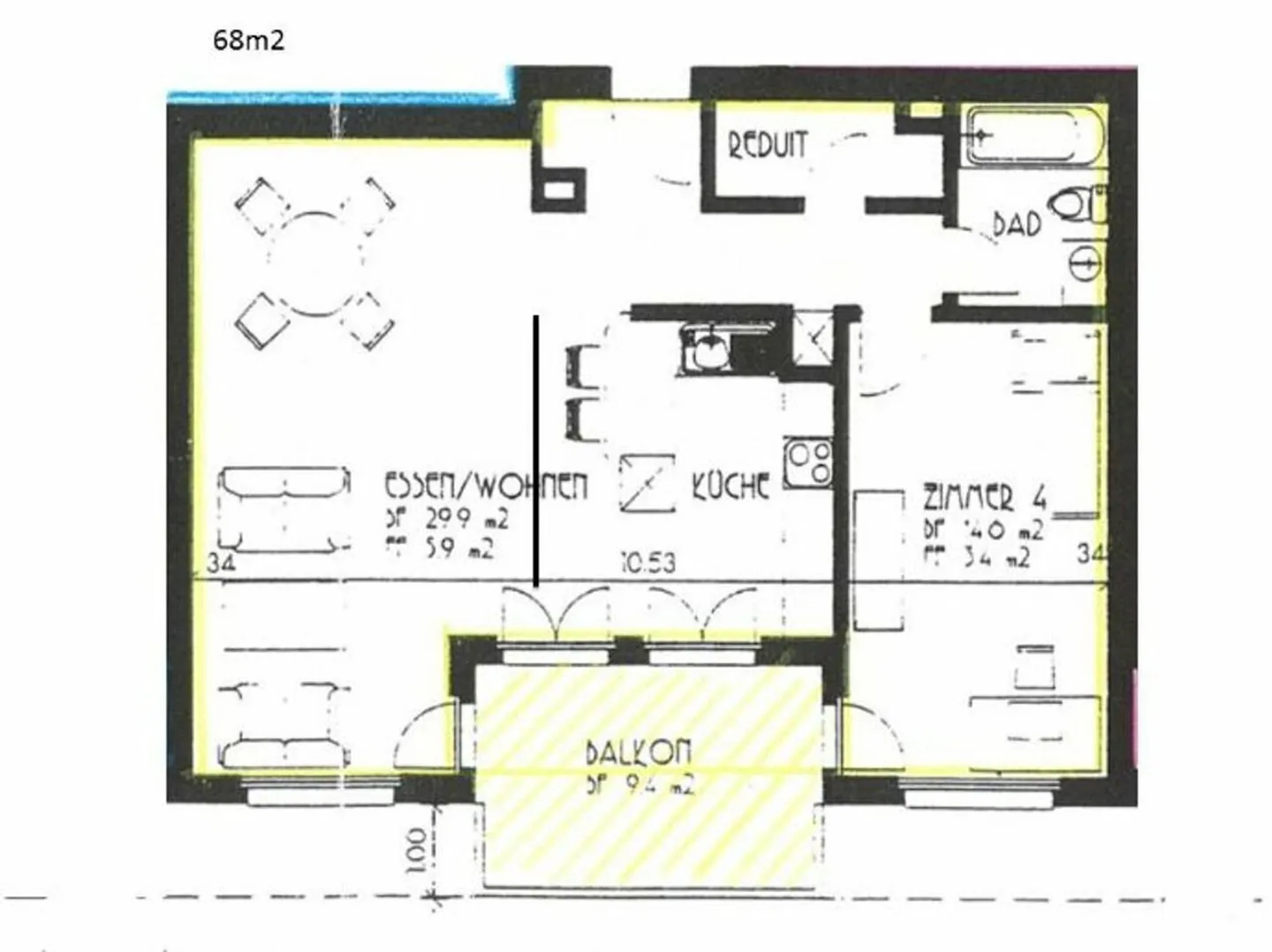 Möblierte 2,5-Zimmer-Wohnung mit eigener Waschküche - Foto 14 von 15