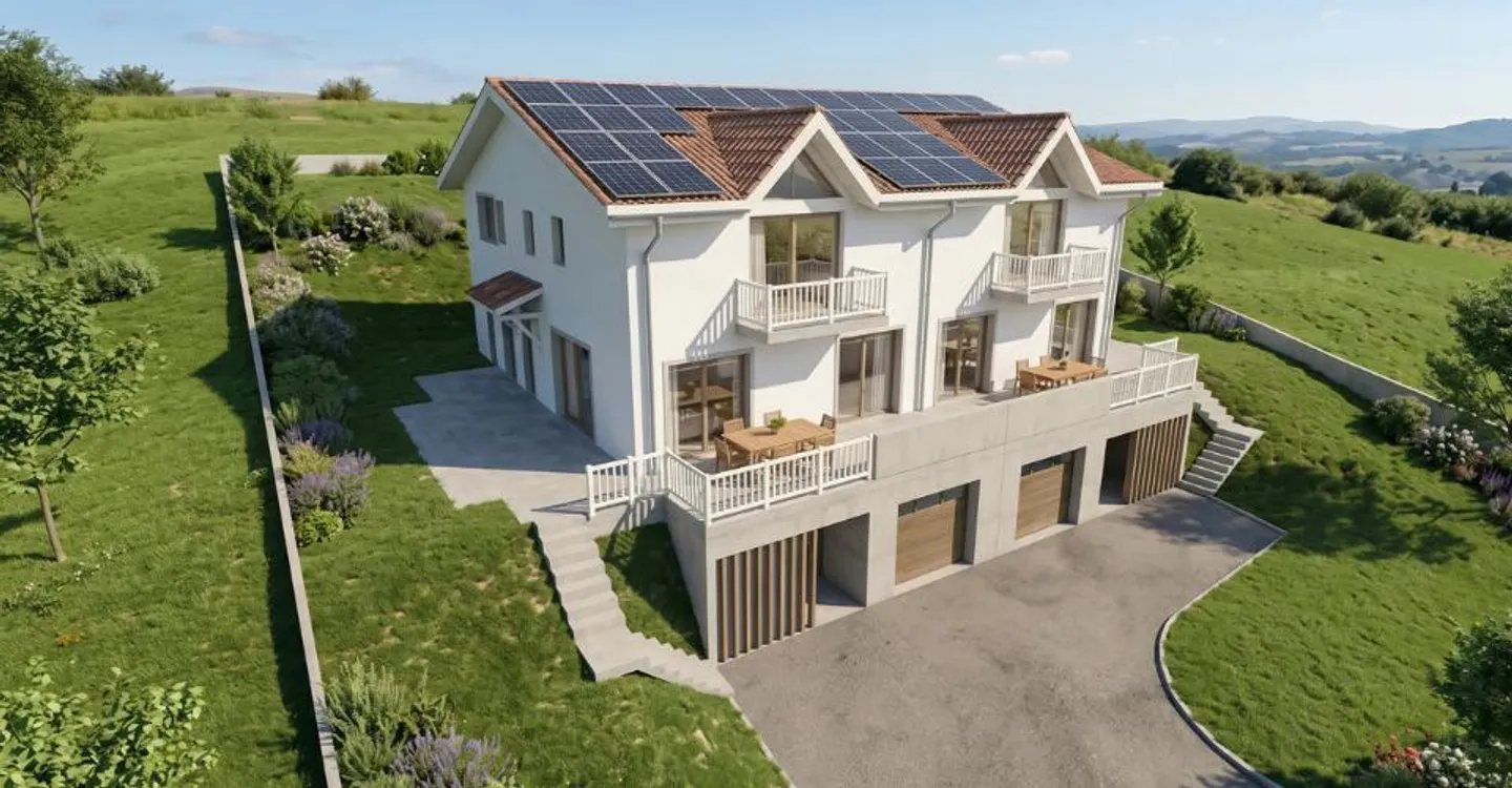 Villa bifamiliare di 5.5 p vicino al lago di Joux - posizione rara! - Foto 5 di 5